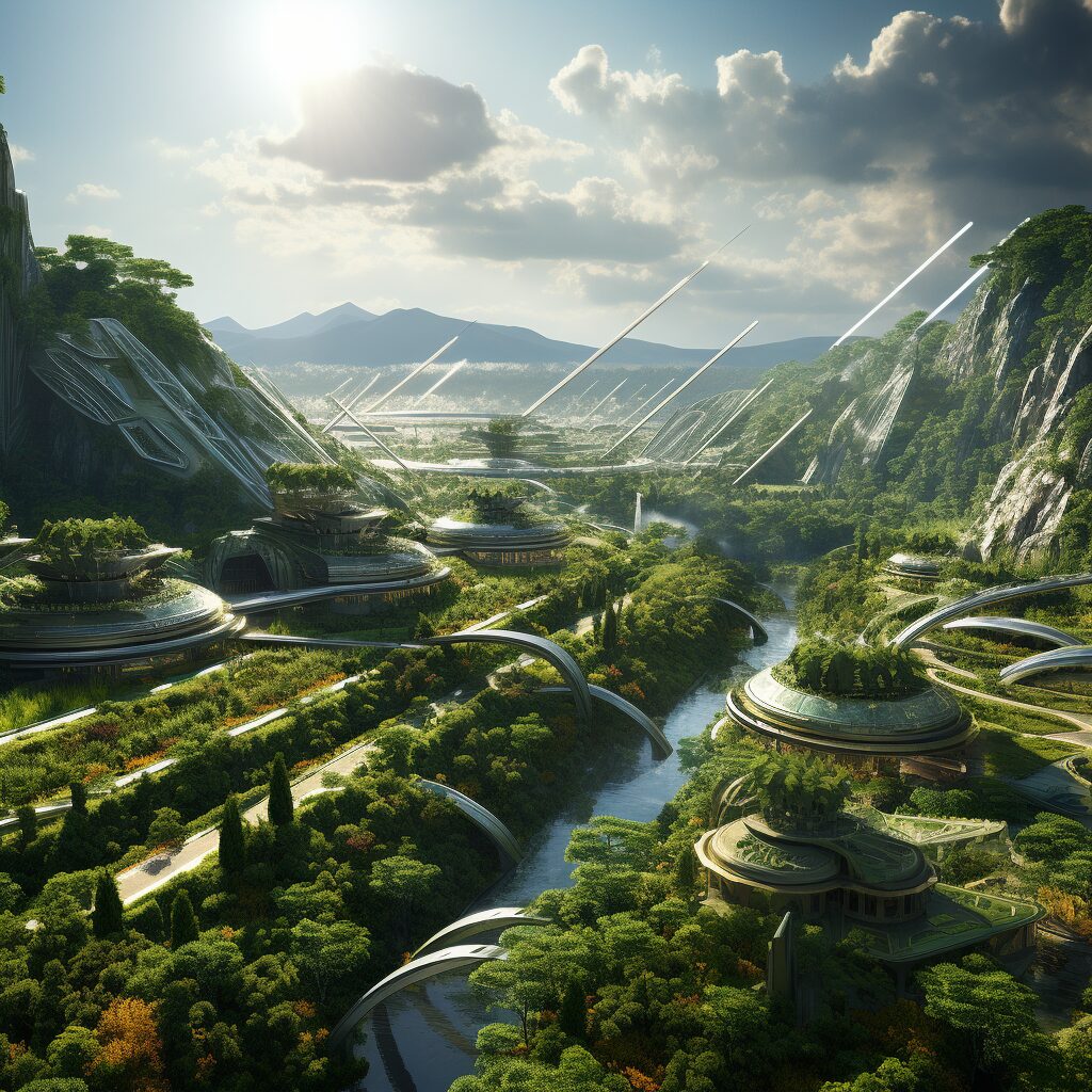 Protection of the Environment: A lush green landscape
