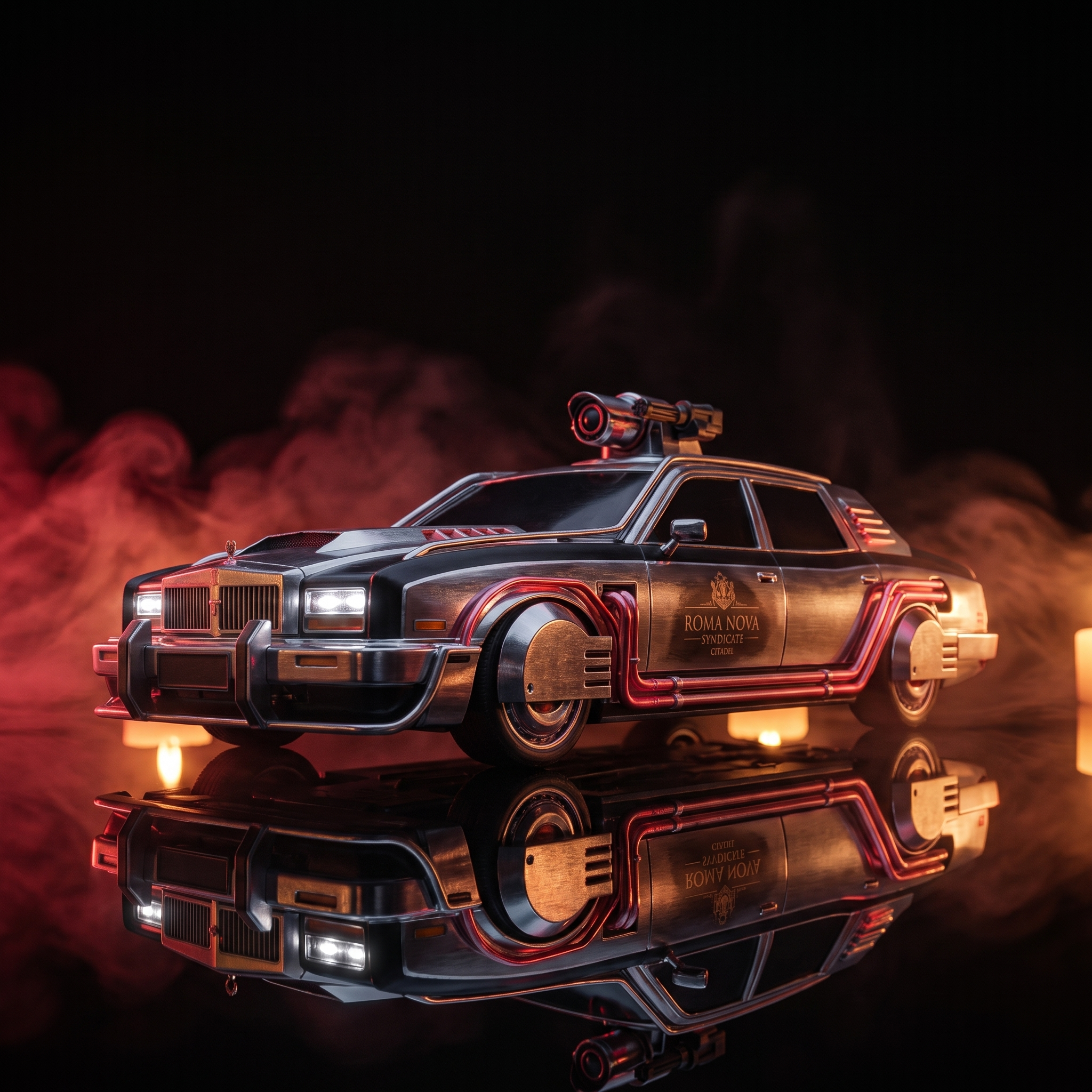 Chrome-Plated Hover-Limo Variant 4