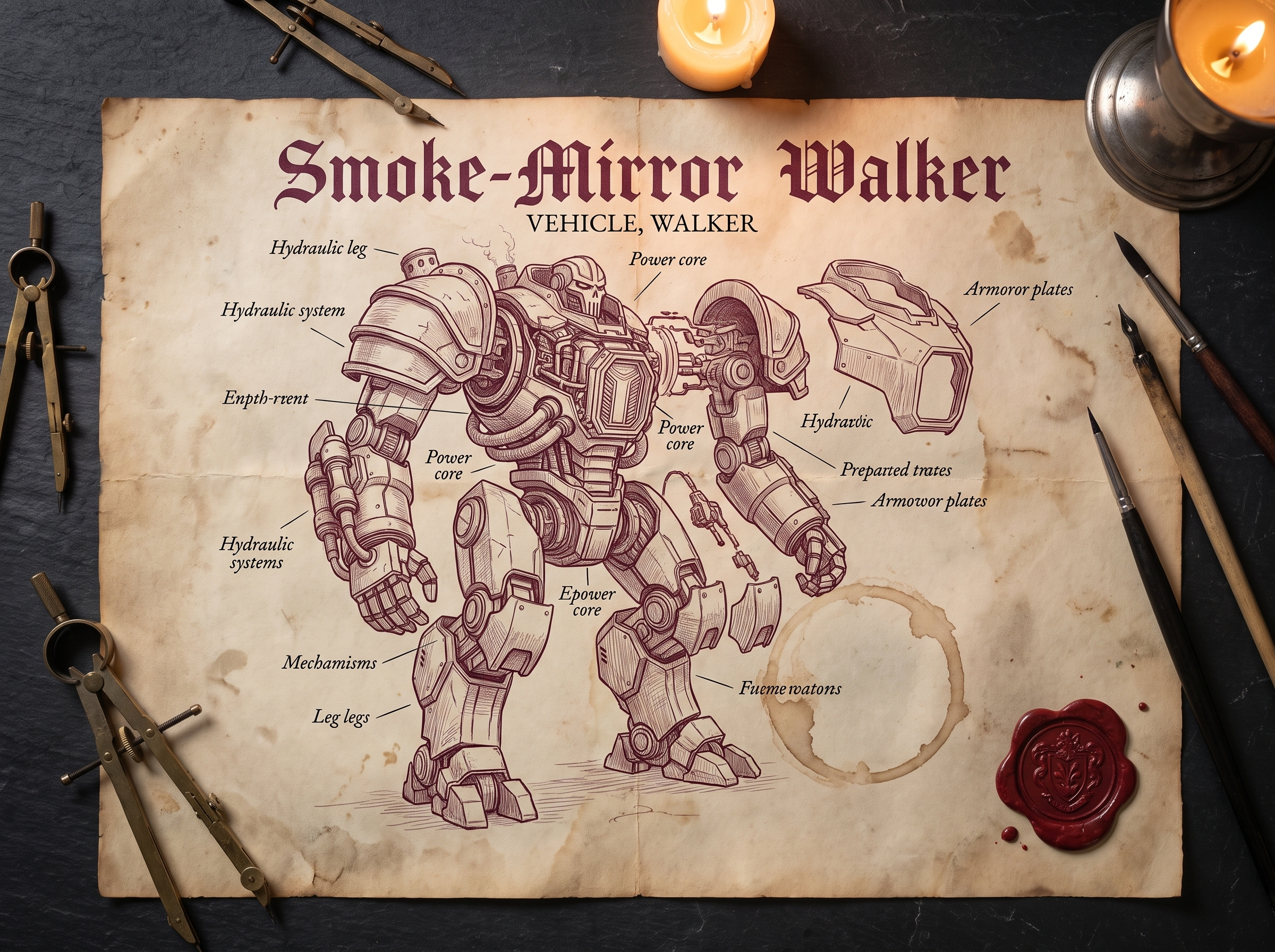 Smoke-Mirror Walker Variant 3