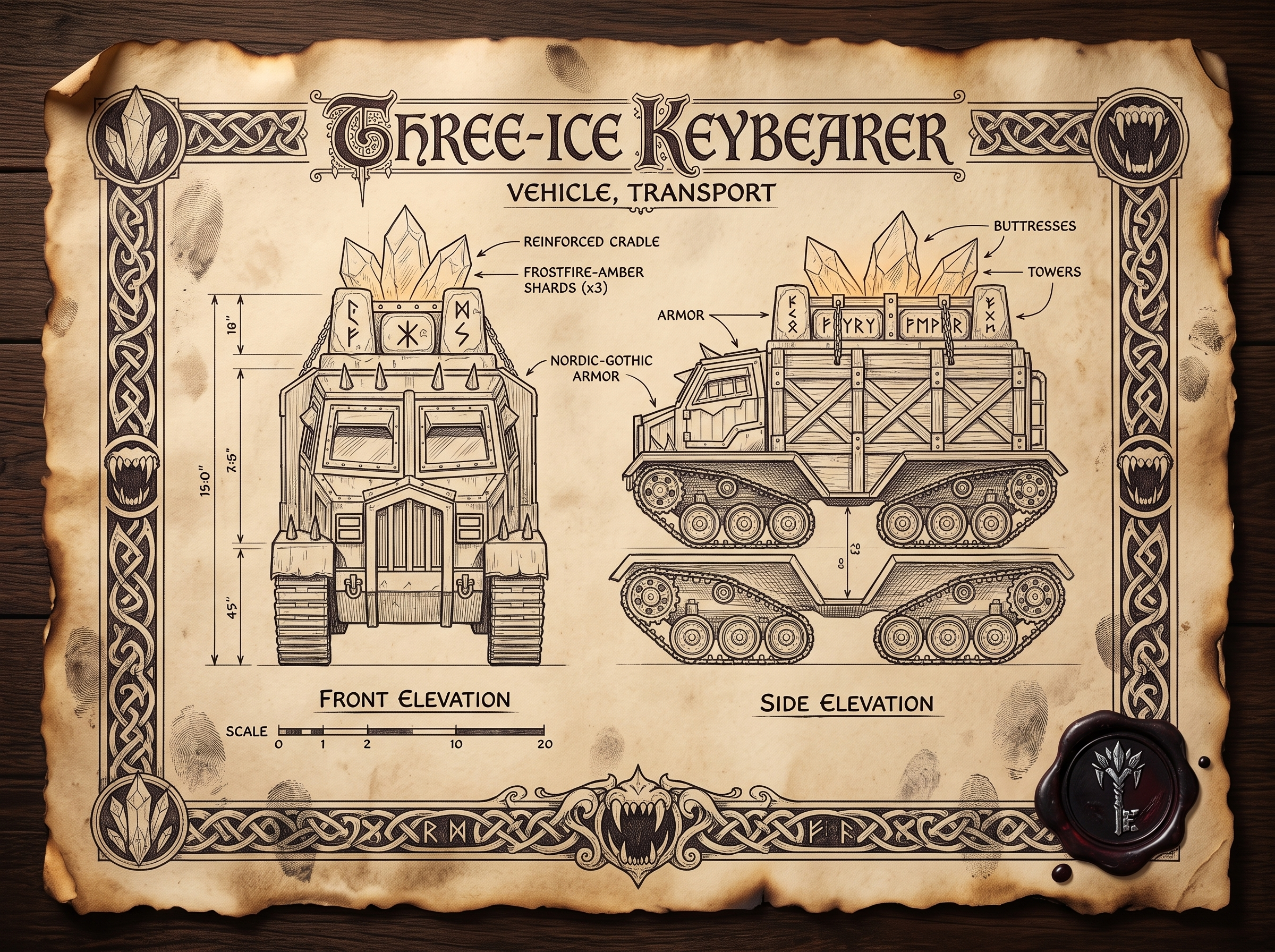 Three-Ice Keybearer Variant 3