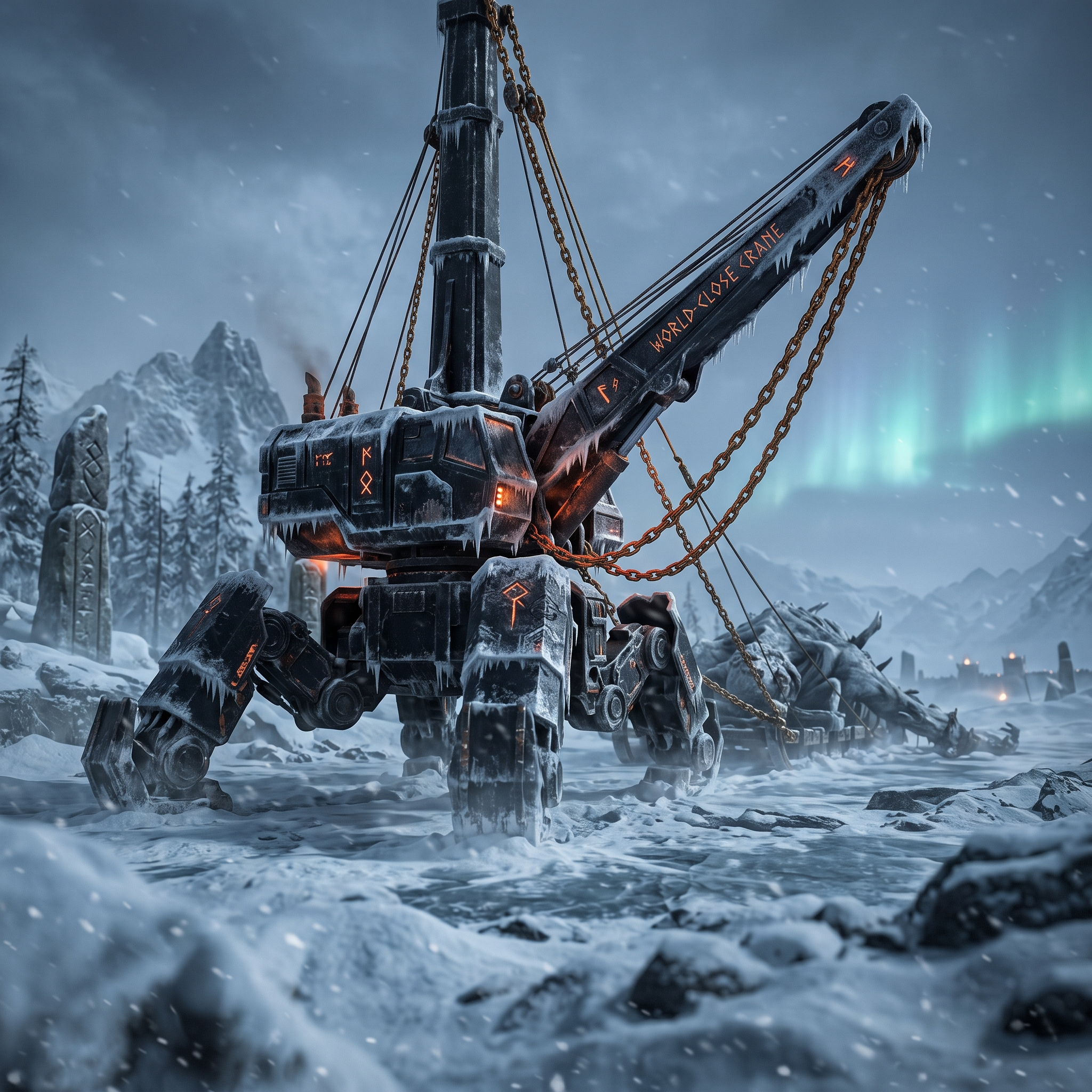 World-Close Crane Variant 1